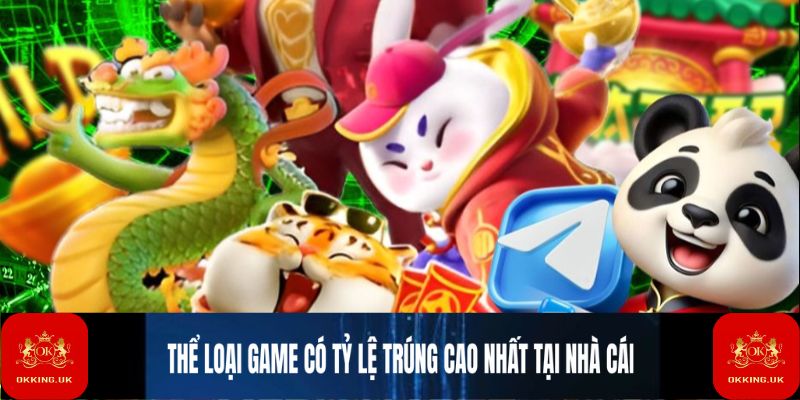 Thể loại game có tỷ lệ trúng cao nhất tại nhà cái