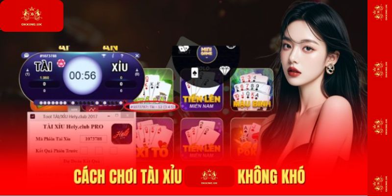 Cách chơi Tài Xỉu tại Okking không khó