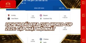 Lịch Thi Đấu FIFA Club World Cup 2025 – Cập Nhật Nhanh Nhất